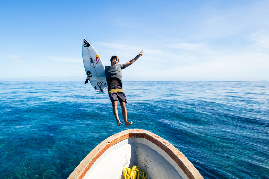 Kanoa Igarashi and Jeremy Flores, Quiksilver Season 1, 2017 Product shoot